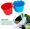 10 Pcs Cage Cups Birds Feeders Bowl Chicken Feeding Watering Dish Hanging Wire Cages Box Coop Cups for Pet Parrot Parake