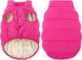 ASENKU Dog Winter Coat Dog Fleece Puffer Jacket for Small Medium Large Dogs