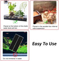 YOUMU Reptile Heating Pad- (5W/15W/25W/35W) Temperature Adjustable Terrarium Heat Mat for Turtle/Snake/Frog/Lizard/Small