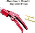 87'' Telescopic Snake Tongs, Aircraft-Grade Aluminum Alloy Reptile Grabber Rattle Snake Catcher Wide Jaw Handling Tool w