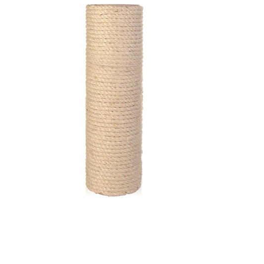 TRIXIE Replacement Sisal Post for Cat Scratching Posts, Backup Scratcher for Indoor Cat Furniture, Trees and Towers, 3.5 in x 11.8 in (9 x 30 cm)