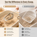 Stainless Steel Hamster Sand Bath Scoop Set With Hook and Cleaner