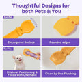 PawsMedal Pet Treats Feeder Spoon Squeeze Essential Tool for Pet Treats Suitable for Most Treats Strip for Cat