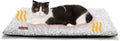 Self Warming Cat Bed Self Heating Cat Dog Mat 24 x 18 inch Extra Warm Thermal Pet Pad for Indoor Outdoor Pets with Removable Cover Non-Slip Bottom Washable Non Electric