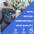Fat Cat Backpack Carrier - Airline Approved Cat Carrier with Space Capsule Bubble for for Small Cats, Kitten - Premium C