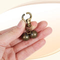 4 PCS Bell for Dog Collar, Extra Loud Dog Bells to Go Outside Iron Pet Tracking Bells with Durable Snap Clips, Heavy Dut