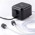 hygger Quiet <30dB Aquarium Air Pump, Adjustable Low Decibel Oxygen Fish Tank Pump 2 Air Outlets Ultra Silent Powerful A