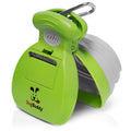 DogBuddy Pooper Scooper, Portable Dog Pooper Scooper, Poop Scooper for Small and Large Dogs, Pooper Scooper With Bag Attachment, Leash Clip and Dog Waste Bags Included (Medium, Kiwi)