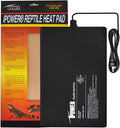 iPower 8 by 12-Inch 16W Reptile Heat Mat, Under Tank Warmer Terrarium Heat Pad for Turtles Lizards Frogs and Other Small