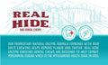 Real Hide | Enzyme Enriched Dental Care Dog Chews | for Medium/Large Dogs | 12.8 oz