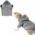 Lizard Clothes for Bearded Dragons Reptile Apparel Handmade Cotton Material Hoodies Gift for Lizards, Bearded Dragons, C