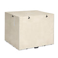 Dalema 42Inch Wire Dog Crate Cover,Durable Windproof Privacy Polyester Pet Kennel Covers,Breathable Blackout Cover for 1/2/3 Door Dog Cage. (42" L x 28" W x 30" H,Beige)