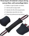 Clysoru Tug Toy for Dogs Tug of War Dog Toy with 2 Strong Red Band Handles Lasting Training Equipment Puppy to Large Dog