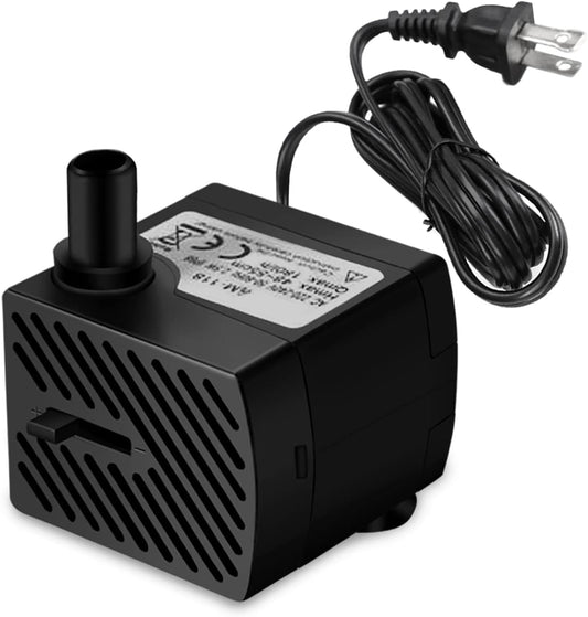 DOMICA 3W 50GPH Mini Submersible Water Pump, Small Fountain Pump for Pond, Aquariums, Fish Tank, Tabletop Fountain, Pet 