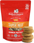 Stella & Chewy's Freeze-Dried Raw Dinner Patties - Beef Recipe - High Protein Grain-Free Puppy & Dog Food - Perfect For 