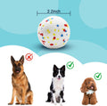6 Pack Dog Toy Balls, 2.3 Inch ETPU Material, Replacement Balls for Automatic Ball Launcher Machine, Perfect for Small &
