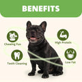 MON2SUN Dog Treats, Rawhide Twist Chicken Hide Sticks, Suitable for Puppy and Small Dogs, 5 Inch (Chicken, 14.11 oz)