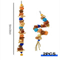 XLpeixin Natural Bird Rope Perches, Parakeet Swing Chew Toy, Birdcage Hanging Toy for Conure Cockatiel Budgies Lovebird Parrot