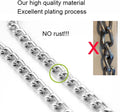 Choke Collar for Dogs,Heavy Duty Metal Slip Chain Collars Training