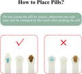 Pet Pill Shooter for Cat, Dog Pill Shooter Cat Pill Gun, Cat Tablet Soft Tip Syringe Pet Medical Feeding Dispenser Tool 