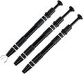 Hordion 4-Claw Pick up Tool Piercing Ball Grabber(3 Pack, Black)
