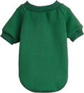 JOUHOI Puppy Sweater for Small Dogs Clothes Warm Winter Cat Clothe Pet Sweatshirt Knitwear Doggie Kitten Clothing, Green, Medium