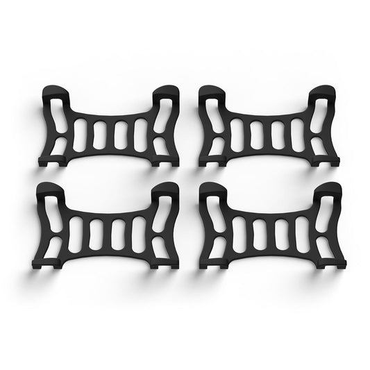 4 GPS Dog Tracker Rubber Clip Compatible with Tracti Dog 6 GPS Dog Collar Replacement Safety Clip Accessories Black