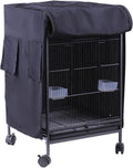 Bird Cage Cover, Bird Parrot Cage Cover, Bird Good Night Dustproof Blackout Cover, Windproof, Block Sunlight
