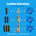 N-Bone Mega-Bone Long-Lasting Dog Chews, Blueberry Pumpkin Muffin Flavor, Natural Dog Bones for Large Dogs, 6 Chews (16.