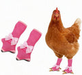 Chicken Shoes for Injured Feet,Cute Bow Design,Comfortable Poultry Footwear,Anti-Slip and Breathable,Chicken Sandals for