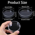 2 Pcs Shrimp Feeding Dish, Aquarium Feeding Dish, Fish Tank Feeder Dishes, Clear Aquarium Shrimp Feeders Bowl Freshwater