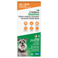 Credelio Quattro Dog Flea & Tick Treatment + Heartworm & Parasite Protection, 12.1-25 lbs (1 Chewable Tablet)