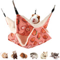 LEFTSTARER Rat Ferret Hammock Toy and Cage Accessories for Guinea Pig Hamster Rat Sugar Glider Ferret Parrot to Hide Sle