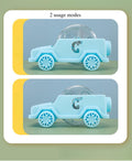 Hamster Running Wheel Car Shape Running Wheel Hamster Exercise Plastic Running Wheel (Blue,L)