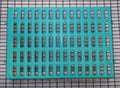 Saguaro Acres Rabbit and Small Animal Cage Resting Mat for Wire Floored Cages - Pack of 6 (Pink, Blue, Teal, Purple, Gre