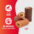 Good 'n' Tasty Soft & Crunchy Roll High Protein Dog Treat, 3 oz