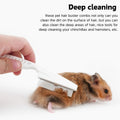 Stainless Steel Rounded Teeth Grooming Comb for Small Pets - Massage and Cleaning Tool for Chinchillas, Ferrets, Guinea 