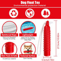Horolas Dog Float Toy, Retriever Training Dummy, Floating Dog Toys for Water Fetch, Lightweight for Float on The Water Pool Fetch Rope, Interactive Pool Toy for Small to Large Dogs