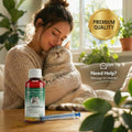 Liquid Dewormer for Cats & Kittens, Pyrantel Pamoate Oral Suspension, Removes Roundworm, Hookworm Broad Spectrum, with 1