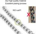 Chain Choke Collar for Dogs, Metal Slip Link Training Heavy Duty Dog Collar Martingale Puppy Collars for XXS XS Small Me