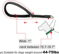 Reflective Slip Dog Collar Lightweight Loop Dog Collar 44-75lb Dogs