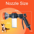 8-in-1 Dog Washing Hose Attachment with Soap Dispenser for Pets