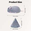 Pet Prime Interactive Cat Mouse Toy with Remote Control,Rechargeable Automatic Moving Mouse for Indoor Cats & Kitten,Exe
