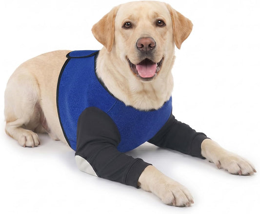 Dog Front Leg Recovery Sleeve to Help Stop Licking, Cone Alternative