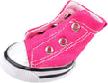 URBEST 4 Pcs Pet Dog Puppy Canvas Sport Shoes, Sneaker Boots, Outdoor Nonslip Causal Shoes