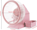 Silent Hamster Wheel Multifunctional Hamster Wheel Quite Running Spinner Wheel Accessories with Food Bowl Water Bottle f