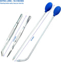Axolotl Tank Accessories, Long Pipette Coral Food Feeder, Aquarium Tweezers
