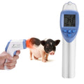 Veterinary Thermometer, Fast Digital 0.1° Accuracy Veterinary Infrared Thermometer Blue Non-Contact Digital Thermometer 