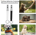 Premium Adjustable Ultrasonic Dog Whistle, Silent Dog Training Whistle to Stop Barking, Professional Recall Dog Whistles