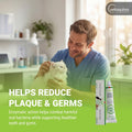 Vetoquinol Enzadent Enzymatic Toothpaste for Cats & Dogs – 3.2 oz, Poultry Flavor – Triple Enzyme Formula for Healthy Teeth & Gums – Oral Dental Care: Removes Plaque, Polishes Teeth & Freshens Breath